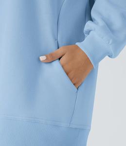 New Latest <b>Women</b> Sweatshirt <b>for</b> <b>Women</b> Customized Designs Sweatshirt Breathable Sustainable Plain <b>Jumper</b> Crewneck - Product Image 5