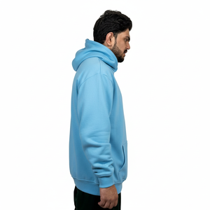Sweat à capuche en polaire pour homme, poids lourd, qualité supérieure, fourrure moelleuse, motif uni, nouvelle collection, basiques, sweats à capuche - Product Image 3