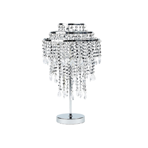 Centros de mesa de acero inoxidable y cristal, centro de mesa de tamaño y forma personalizado para bodas, fiestas y eventos - Product Image 1