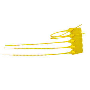 Sellos de Seguridad Desechables de Plástico PP con Anillo en O de 340 mm para Sellado de Camiones y Bolsas - Product Image 1