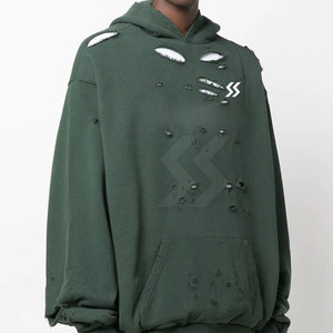 Diseño personalizado al por mayor mejor calidad precio barato hombres invierno desgastado sudaderas OEM servicio 100% algodón respetuoso con el medio ambiente transpirable - Product Image 4