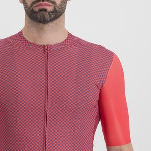Offre Spéciale personnalisé professionnel vélo vêtements séchage rapide Orange cyclisme maillot pour hommes femmes été OEM ensembles avec chemise réfléchissante - Product Image 4