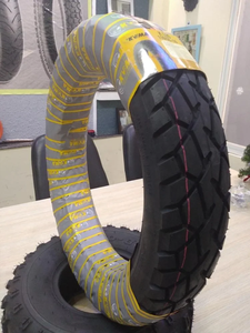 Nouveau pneu tubeless KUMA K535 tout-terrain 3.50-16 en caoutchouc naturel noir, durée de vie de 20 000 km, garantie de 12 mois pour remplacement de pneu de moto - Product Image 4