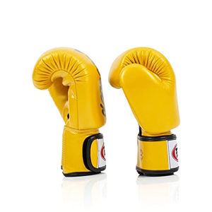 Gants de boxe en cuir Fairtex de qualité supérieure, gants d'entraînement et de sparring personnalisés en tailles 8oz, 12oz, 14oz, 16oz pour le sport - Product Image 4