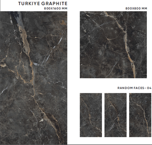 กระเบื้องแผ่นพอร์ซเลนขนาด800X1600มม. ดีไซน์ทันสมัยสำหรับอาคารสำนักงานกันไฟกันน้ำมีผลแกะสลักพื้นผิวมันวาวสูง - Product Image 6