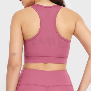 Sujetador deportivo hecho en Pakistán para mujer, ropa de gimnasio transpirable con nuevo diseño, Sujetador deportivo de talla grande para Fitness - Product Image 4