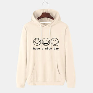 Hombres Streetwear Pullover Hoodie polar 100% algodón con estampado OEM otoño fabricante al por mayor proveedor - Product Image 6