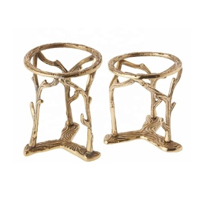 ชุด4ชิ้นทองเหลืองสลักไข่ขาตั้งทองเหลืองตกแต่งที่ยอดเยี่ยมสำหรับการแสดงไข่ทองเหลืองยืนตกแต่งบ้านที่ทันสมัย - Product Image 5