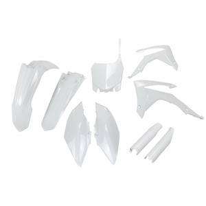 Pour Honda CRF 250R 2014-2017 Kit de carénage de moto en plastique blanc 041 - Product Image 1