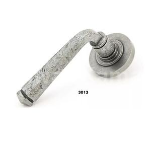 Manija de puerta de palanca redonda de peltre de alta resistencia para el hogar, cocina, baño, Hotel, apartamento y Villa, uso de puerta - Product Image 1