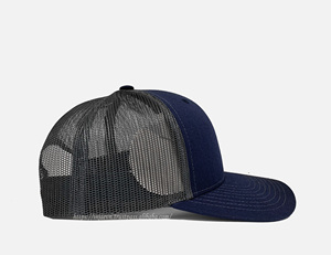 Venta al por mayor de sombreros de camionero lisos de color personalizado de alta calidad forma gorras deportivas logotipo personalizado malla trasera transpirable al aire libre Gorras - Product Image 4