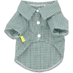 Chemise pour chien en toile classique personnalisée, sweat-shirt d'hiver avec imprimé floral, couleur, taille et logo personnalisés de haute qualité - Product Image 1