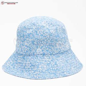 Factory Sale Custom New Fashion All Over Print <b>Bucket</b> <b>Hats</b> Reversible Custom Embroidery Logo <b>Bucket</b> <b>Hat</b> <b>For</b> Men <b>Women</b> - Product Image 3