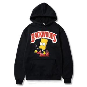 Bart Simpson FRIENDS Sudaderas gráficas Otoño Dibujos animados Hombres Sudaderas con capucha Casual Street Hombres Mujeres Algodón Fleece Pullover Con capucha - Product Image 6