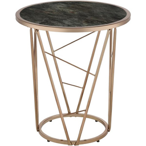 Black Color Metal Coffee Side <b>Table</b> Modern Design for Your Living Room or Lounge Space - Product Image 4