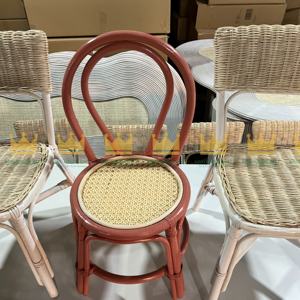 Hot <b>Sale</b> Comfortable Eco-Friendly <b>Rattan</b> Chairs for Kids for Kitchen Bedroom Babies-Safe <b>Furniture</b> for Children - Product Image 2