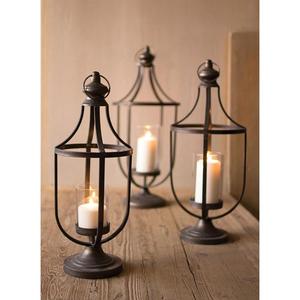 New Handmade Premium Quality <b>Metal</b> <b>Candle</b> <b>Holder</b> <b>Black</b> Powder Coated Finished 6 Glass Insert Stand <b>Candle</b> <b>Holder</b> - Product Image 4