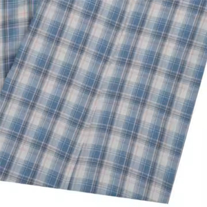 Gris solide poche croisée tissé décontracté coupe régulière écologique respirant pantalon de salon doux flanelle tissu taille élastique côté - Product Image 5