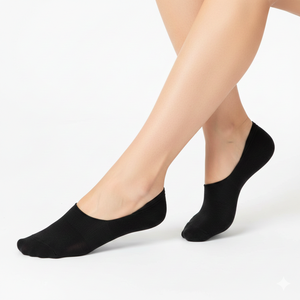 Calcetines Unisex Personalizados con Patrón Invisible, Antideslizantes, con Logotipo, Transpirables, de Punto, Casuales, de Verano, Invisibles, para Mujer, Marca Personalizada OEM - Product Image 1