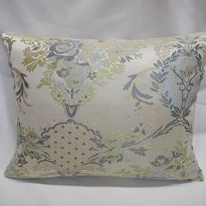 ปลอกหมอนผ้าแจ็คการ์ดลายดอกไม้สี่เหลี่ยมปักสไตล์ยุโรปย้อนยุคปลอกหมอนอิงสำหรับห้องนั่งเล่นและบ้านโรงแรมขายส่ง - Product Image 1