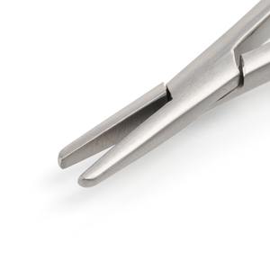 Qualité médicale 15cm Castroviejo Micro porte-aiguille allemand en acier inoxydable serrure droite Featherlight pour manuel Micro chirurgies - Product Image 2