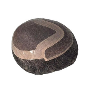 วิกผมแท้ Taz Hair BD แบบลอนธรรมชาติ 100% ผมแท้ Remy ของจีน พร้อมฐานลูกไม้ด้านหน้าและฐานโมโน - Product Image 6