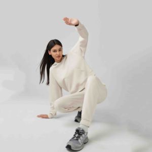 Otoño e Invierno nueva Sudadera con capucha informal para mujer suelta y delgada Fitness deportes Yoga ropa Top Sudadera con capucha para mujer - Product Image 2