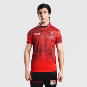 Maillot de football personnalisé en polyester pour jeunes, style américain, haute qualité, avec design par sublimation – Équipe de Lahore Qalandars - Product Image 1