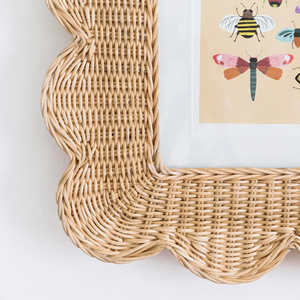 Cadre photo Cloud Shell fabriqué au Vietnam matériau écologique utilisé pour la décoration de la maison cadres photo en gros - Product Image 2