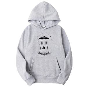 Unisex High Quality <b>100</b>% Cotton Pullover Hoodies Custom Logo Embroidered Sportswear Solid Pattern Winter - Product Image 4