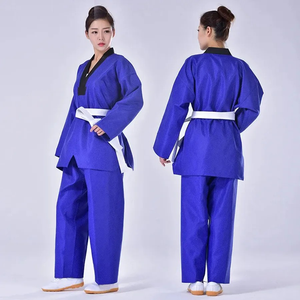 Logotipo Personalizado, el Mejor Fabricante, Duradero, para Hombre Adulto, Tela de 180g, Alta Calidad, Cómodo, Poliéster y Algodón, Taekwondo, Artes Marciales - Product Image 6