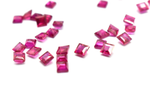 Lab Pink Sapphire Square Cut Stones ( <b>Dark</b> <b>Shade</b> ) 4 mm to 20 MM Loose Calibrated Gemstone for Jewelry Making Hardness 9 - Product Image 5