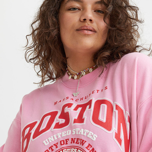 Sudaderas y Camisetas para Mujer de 180 g/m², 100 % Algodón, con Logotipo Personalizado, Transpirables, Cómodas, Ecológicas, Sudadera de Cuello Redondo para Mujer - Product Image 4