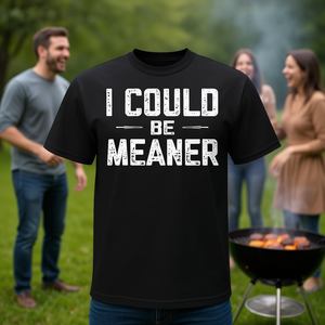 T-shirt sardonica per adulti con umorismo sarcastico "Potrei essere più freddo" per promozioni - Product Image 2