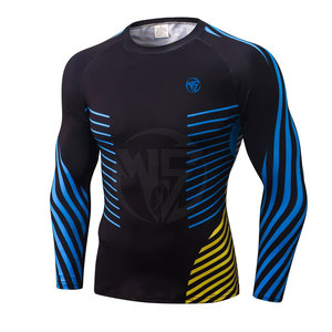 Body Building Polyester Made Men <b>Compression</b> <b>Shirts</b> Fitness Wear <b>Compression</b> <b>Shirts</b> For Men - Product Image 1