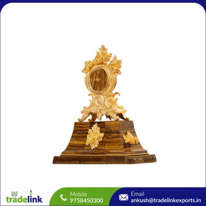 Gemstone clock Beautifully Crafted Decorative Table Alarm Clock for Sale Handmade Antique Vintage Luxury - Product Image 2