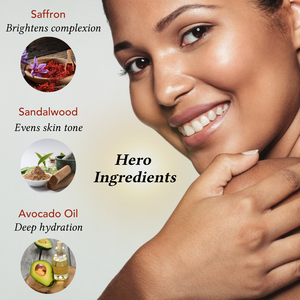 Crema Kumkumadi para el contorno de ojos que ayuda a reducir las ojeras y realzar el brillo - Product Image 4