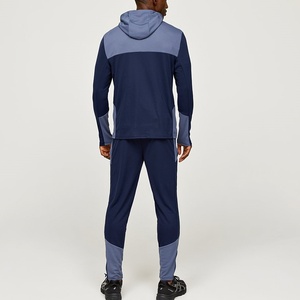 ชุดวอร์มสำหรับผู้ชายชุดวอร์ม100% โพลีเอสเตอร์แบบถักมีซิปรูดขึ้นแบบใหม่ - Product Image 2