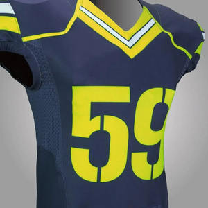 เสื้ออเมริกันฟุตบอลปักลายพรีเมี่ยมเสื้อเจอร์ซีย์ฟุตบอลอเมริกัน - Product Image 4