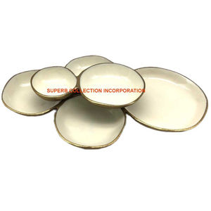 Cuenco para servir de diseño vintage para el hogar, artículos de comedor, cuenco para servir frutas, cuenco para servir de Metal plateado de gran calidad - Product Image 5