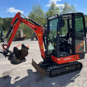 Mini-excavatrice sur chenilles Kubota KX018-4 d'occasion, pelle compacte de 2 tonnes pour travaux agricoles et de construction - Product Image 3