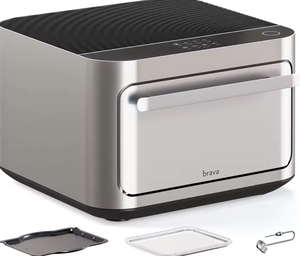 Friggitrice ad Aria Multifunzione 10-in-1 di Qualità, Nuova, Quadrata, con Touchscreen, Forno Tostapane, Controllabile tramite App, Grande Capacità, Intelligente, per Hotel e Uso Domestico - Product Image 1