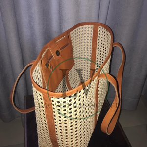 Newest Design Handwicker Rattan Leather <b>Bag</b> for Women Tote <b>Bag</b> Wholesales Nice Price From Vietnam - Product Image 6