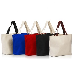 Toile personnalisée personnalisée avec impression de logo Tissu tissé en coton biologique approuvé par GOTS Shopping décontracté Sacs fourre-tout de grande capacité - Product Image 3