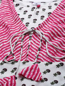 Kurta Anarkali en rayonne à imprimé floral, tissu doux et confortable, tenue ethnique élégante conçue pour un usage quotidien élégant et traditionnel - Product Image 5