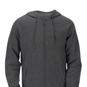 Conjunto Deportivo de Dos Piezas para Hombre, Color Gris Oscuro, con Sudadera con Capucha y Cremallera, Pantalones Cargo, Personalizable con Logotipo, Cálido para Invierno, Fabricación OEM - Product Image 5