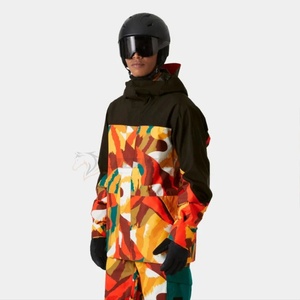 Veste de ski personnalisée pour hommes imperméable, respirante, isolée, manteau de neige d'hiver, vêtements de sport d'extérieur chauds, marque privée de conception OEM - Product Image 4