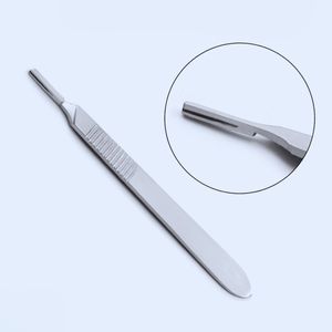 เครื่องมือผ่าตัดสแตนเลสด้ามจับด้ามจับขนาด14.5ซม. มีดผ่าตัดด้ามจับหมายเลข8 & 9 - Product Image 6