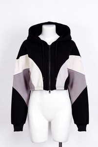 Sudaderas Cortas Casuales de Alta Calidad para Mujer, Sudaderas Cortas con Etiqueta Personalizada - Product Image 4