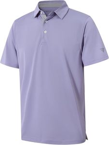 เสื้อโปโลลายสีทึบของผู้ชายแบบลำลองกำหนดเองน้ำหนักเบาและสบายสั่งขั้นต่ำ - Product Image 3